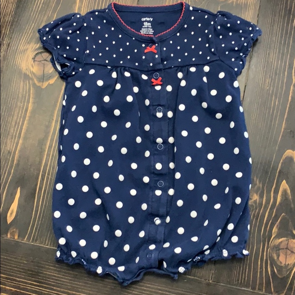 Carters Strawberry Romper